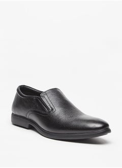 DUCHINI Men's Textured Slip-On Loafers  - Image 1