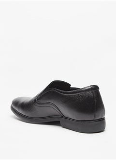 DUCHINI Men's Textured Slip-On Loafers  - Image 2