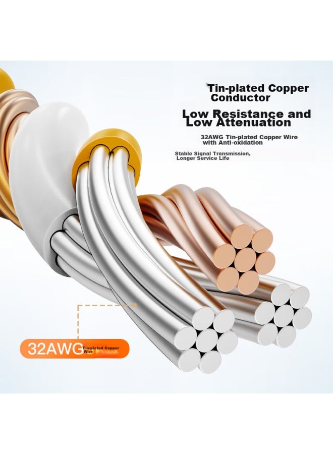 CHOSEAL Akihabara Category 7 Shielded Network Cable With Gold-plated Crystal Connectors, Engineering-grade 10 Gigabit Network Cable, Computer Broadband Home Flat Patch Cord, 3 Meters, Black, Qs5178a - Image 2