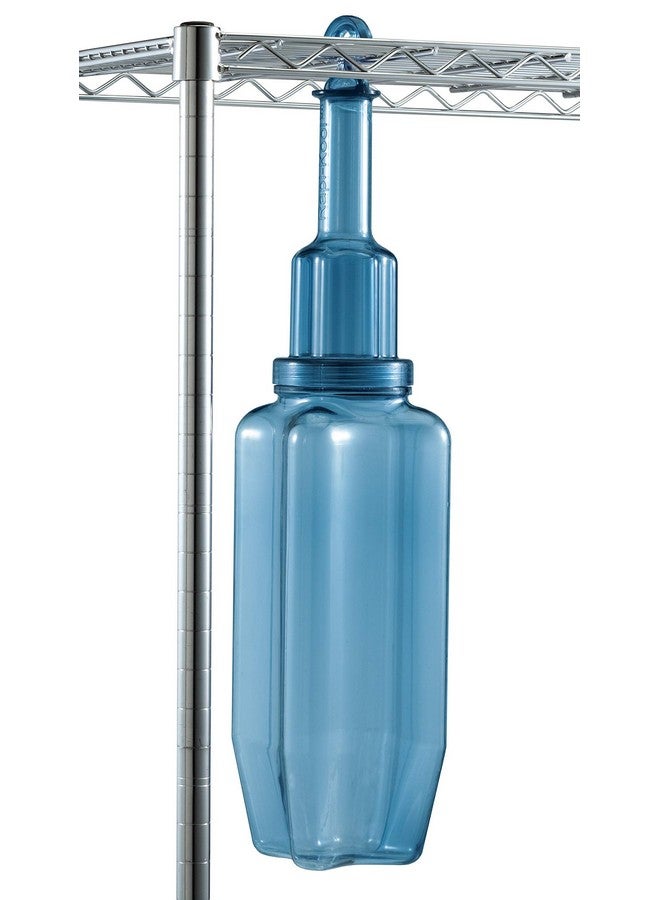 San Jamar San Jamar Rapi-Kool Plastic Chill Utensil, 128 Ounces, Blue, (Set of 2)  - Image 3