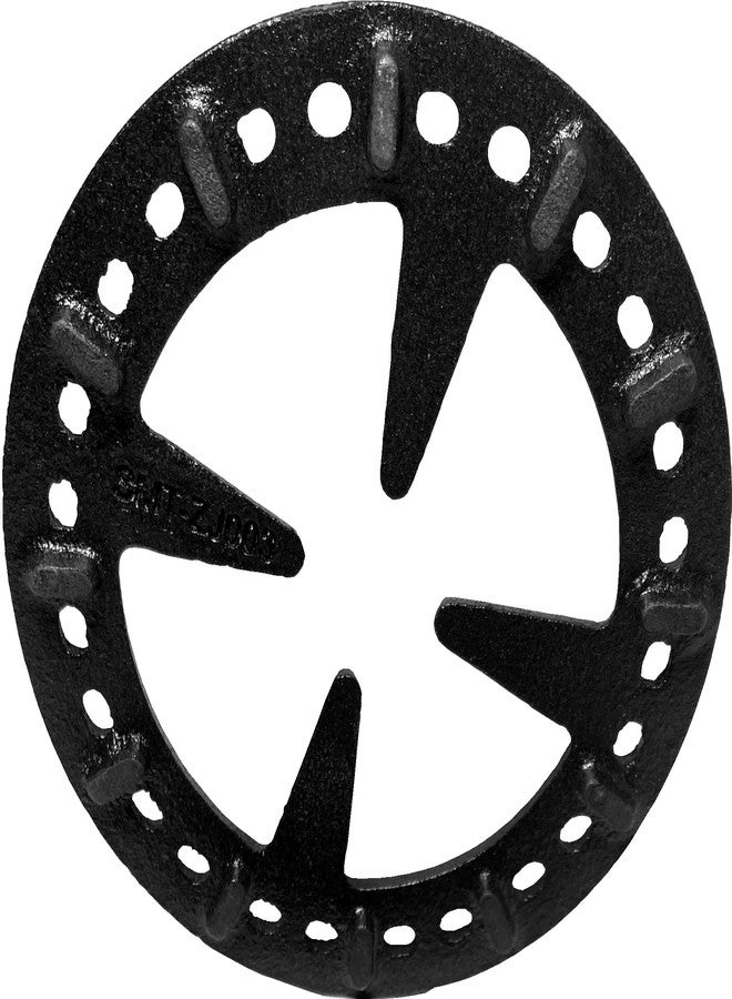 MCAMPAS 5 inch Gas Burner Plate Ring Reducer - Universal Cast Iron Reducer Ring for Coffee Pots,Stovetop Espresso Makers,Teapot, ,Coffee Moka - 2 Pack - Image 3