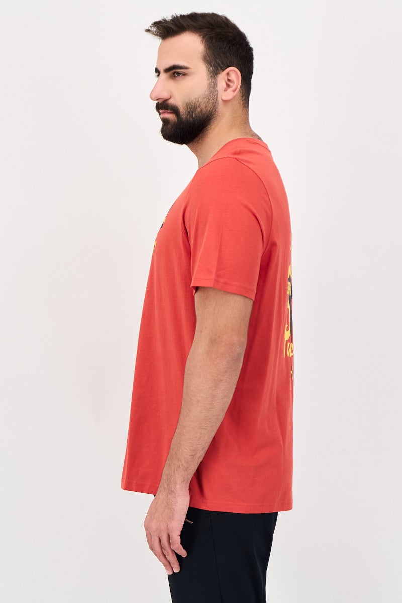 PUMA Men Sportswear Fit Short Sleeve Training T-Shirt, Fast Red - Image 4