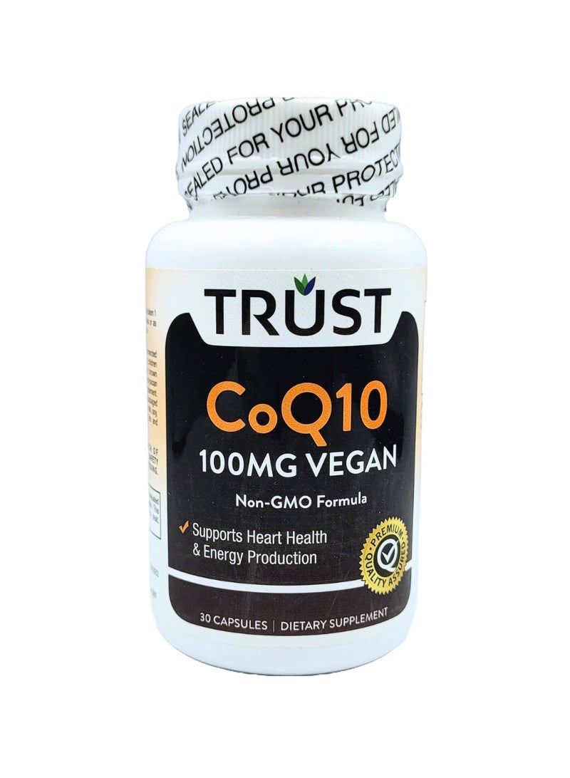 Trust CoQ10 100mg – Non-GMO, Muscle & Cardiovascular Support - Image 1