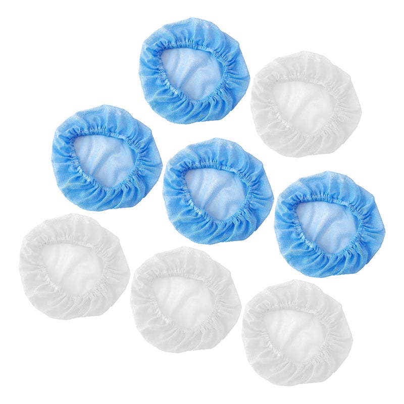 8pcs Reusable Hair Net Elastic Breathable Mesh Chef Cap Unisex Anti-Static Hat For Kitchen Cooking Food Service Labs - Image 1