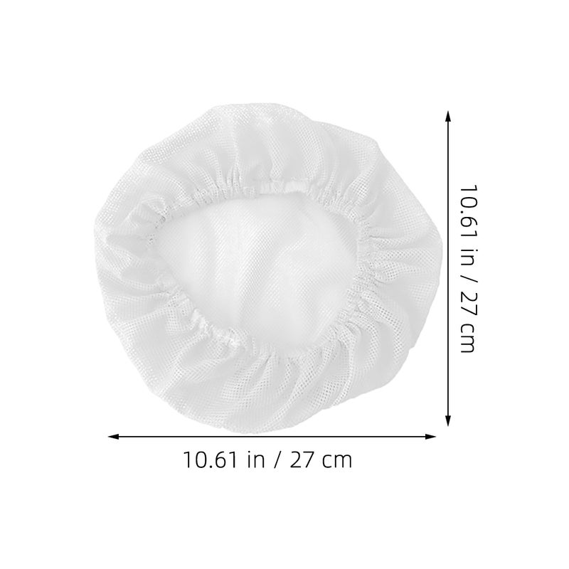 8pcs Reusable Hair Net Elastic Breathable Mesh Chef Cap Unisex Anti-Static Hat For Kitchen Cooking Food Service Labs - Image 4