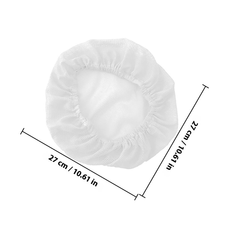 8pcs Reusable Hair Net Elastic Breathable Mesh Chef Cap Unisex Anti-Static Hat For Kitchen Cooking Food Service Labs - Image 2
