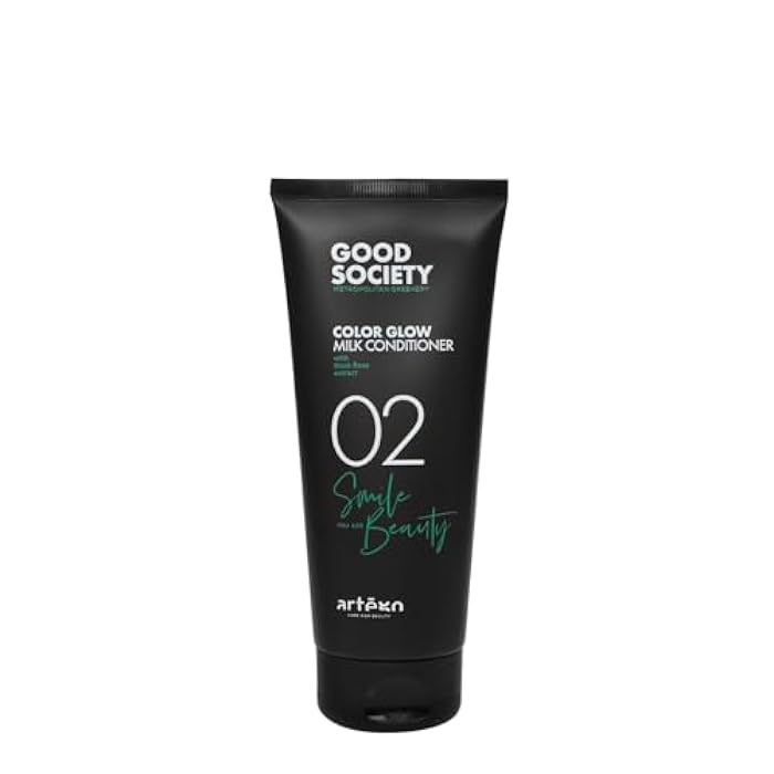 artego Artègo Good Society Color Glow Milk Conditioner (6.7 fl oz) – Lightweight Detangling Conditioner for Color-Treated Hair - Image 1