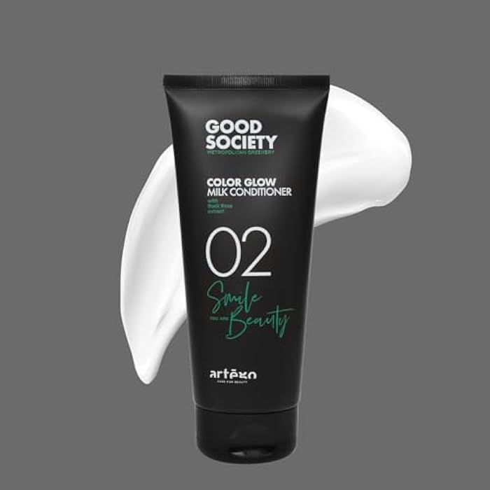 artego Artègo Good Society Color Glow Milk Conditioner (6.7 fl oz) – Lightweight Detangling Conditioner for Color-Treated Hair - Image 2