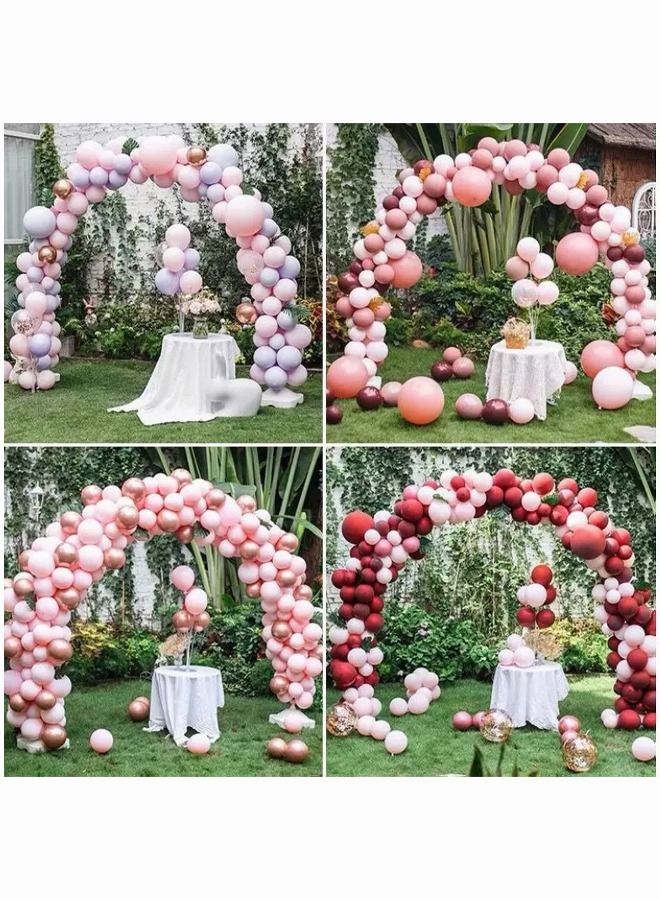 Balloon Arch Kit and Balloon Pump Adjustable Balloon Arch Stand with Water Fillable Bases Balloon Clips for Wedding Birthday Party Supplies Decoration  - Image 3