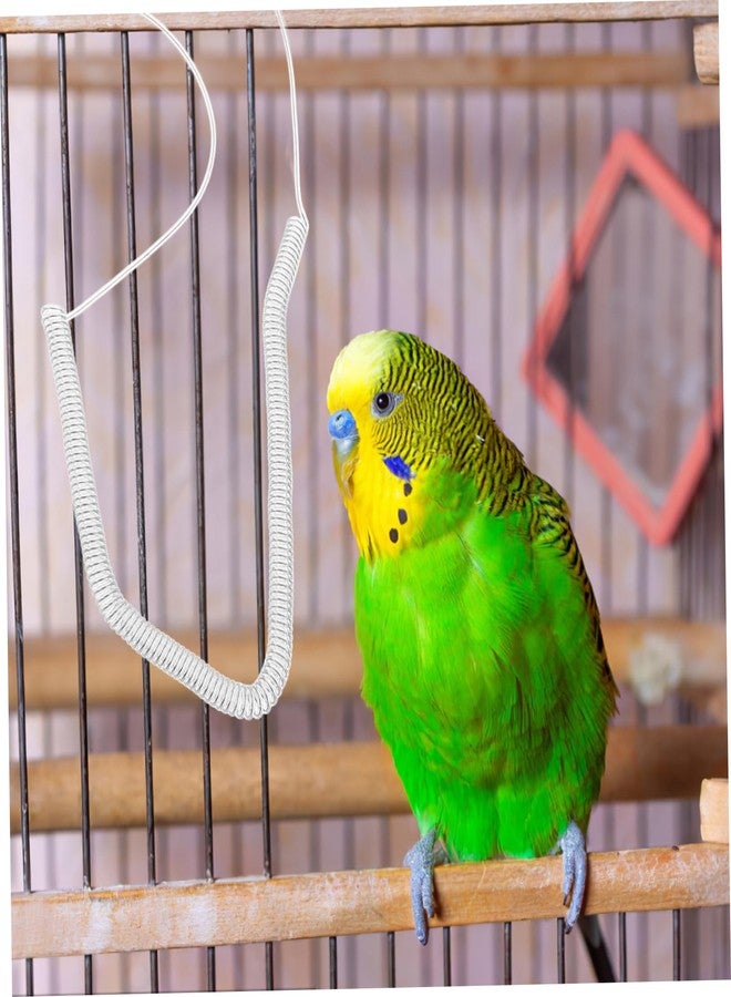 CORHAD Strong Plastic Steel Wire Parrot Harness Bird Leash Training Rope for Outdoor Fun Parrot Accessories Bite-Resistant Material Random Color - Image 4