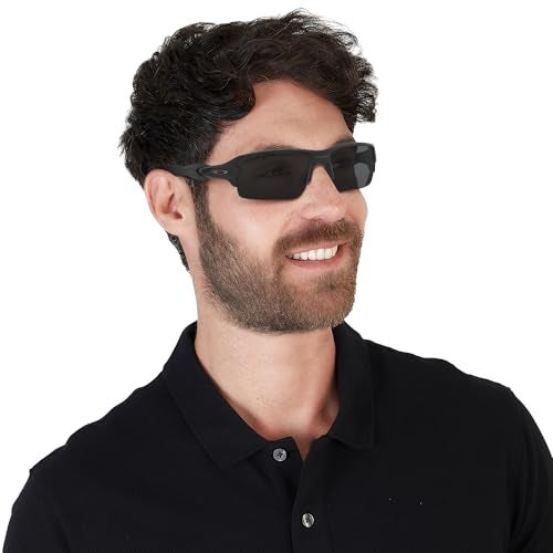 Oakley Men's OO9271 Flak 2.0 Low Bridge Fit Rectangular Sunglasses, Matte Black/Prizm Black, 61 mm - Image 2