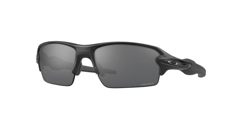 Oakley Men's OO9271 Flak 2.0 Low Bridge Fit Rectangular Sunglasses, Matte Black/Prizm Black, 61 mm - Image 1