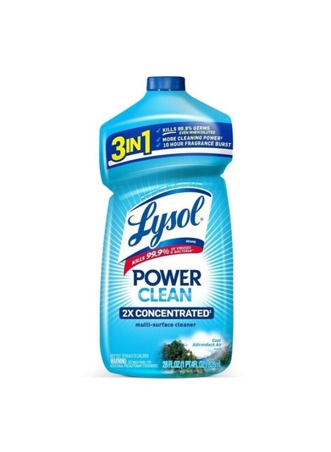 Lysol منظف متعدد الأسطح من لايسول، برائحة الكتان المنعش، منظف شامل للحمام والمطبخ، 28 أونصة سائلة