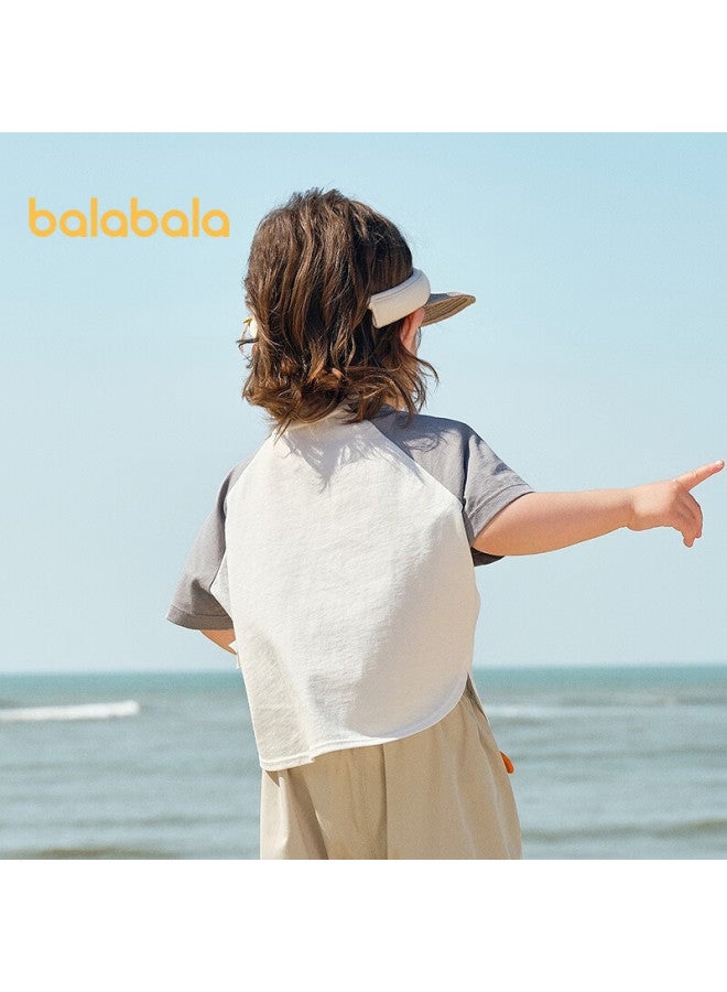 Balabala Baby T-shirt Girls Boys Short Sleeve  Summer Clothes Cute And Funny 208225117201 - Image 3