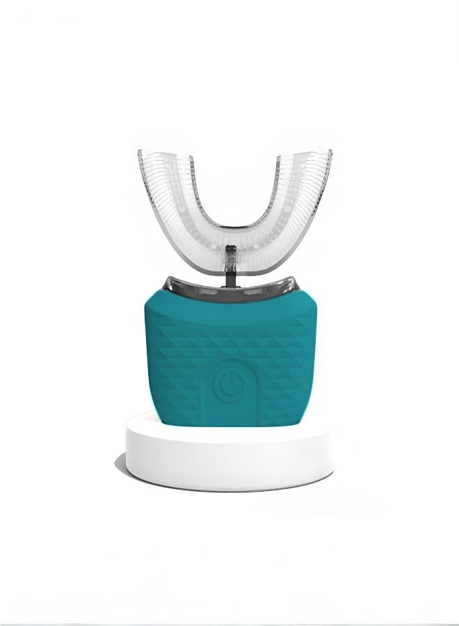 U-Shaped Smart Toothbrush, Full Mouth Cleaning, Dark Green - Image 1