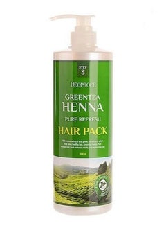 DEOPROCE DEOPROCE GREENTEA HENNA PURE REFRESH HAIR PACK 