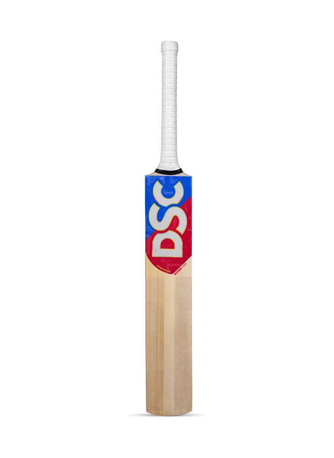 DSC - Intense Force Kashmir Willow Cricket Bat for Leather Ball |Harrow | Light Weight | Free Cover - Image 1