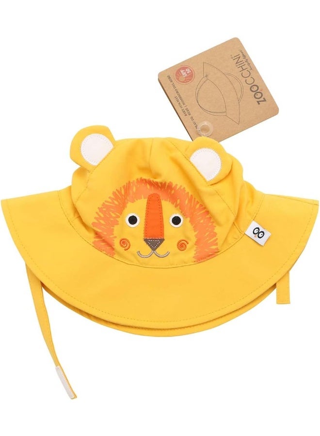 Zoocchini UPF50+ Baby Sun Hat Leo The Lion (6-12M) - Image 2