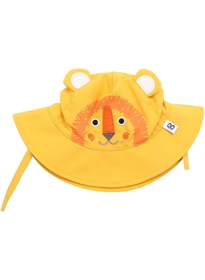 Zoocchini UPF50+ Baby Sun Hat Leo The Lion (6-12M) - Image 1