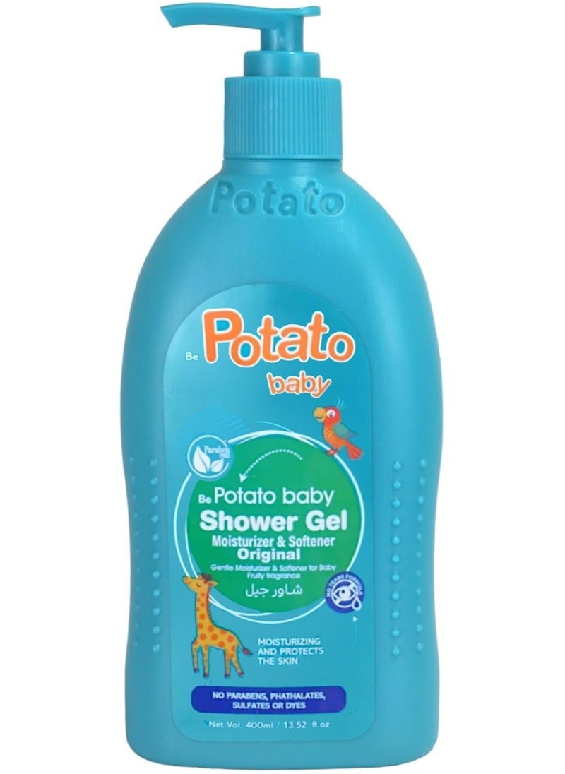 Potato - Potato Baby Shower Gel Original With Fruity Fragrance 400 Ml - Image 1