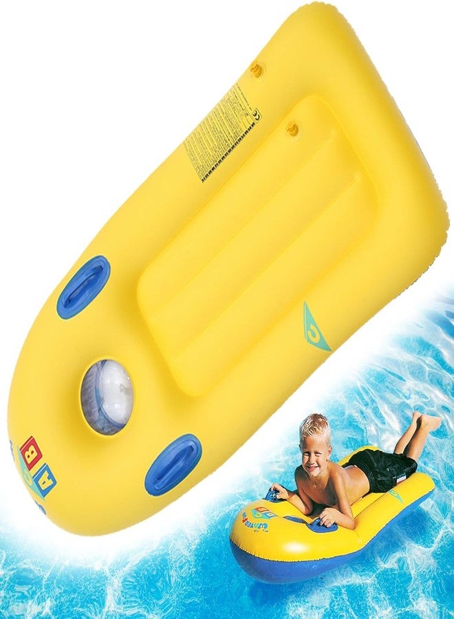 Deoxys Inflatable Surfboard Outdoor Portable Inflatable Bodyboard with Handles Floating Surfboard Water Sport Equipment - Image 1