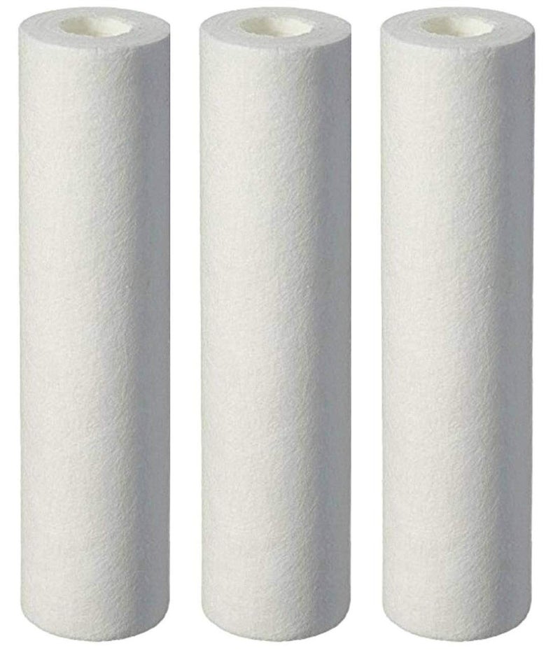 AQUALIQUID RO 5 Micron 10 Inch PP Spun Filter Suitable All Type RO Water Purifier 3 Pcs - Image 1
