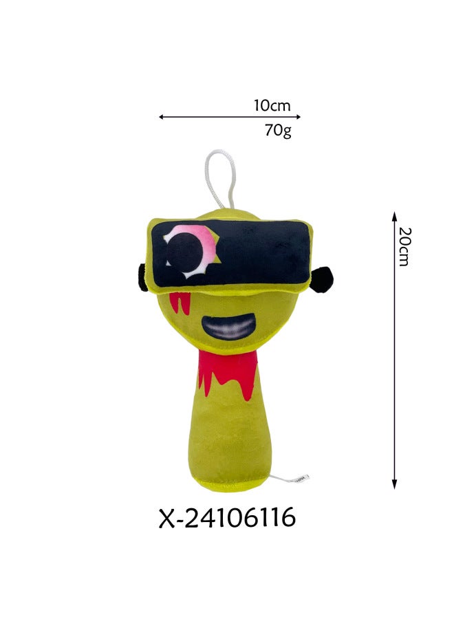 Cross-border Sprunki Plush Rhythm Box New Game Peripheral Plush Toy Doll In Stock