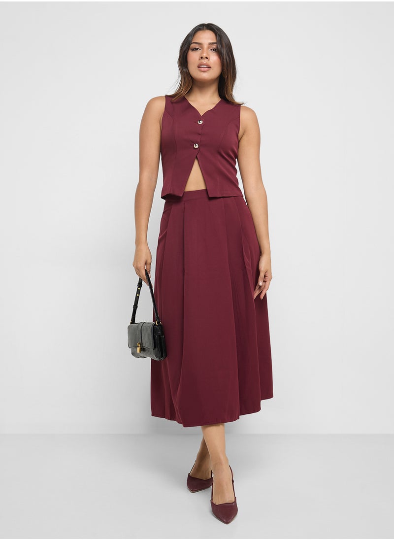 Khizana Blazer Top & Skirt Set  - Image 5
