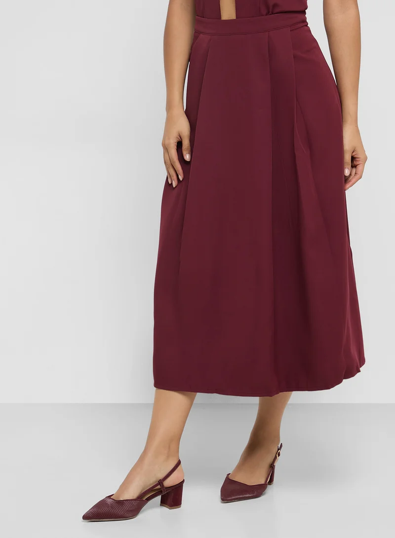 Khizana Blazer Top & Skirt Set