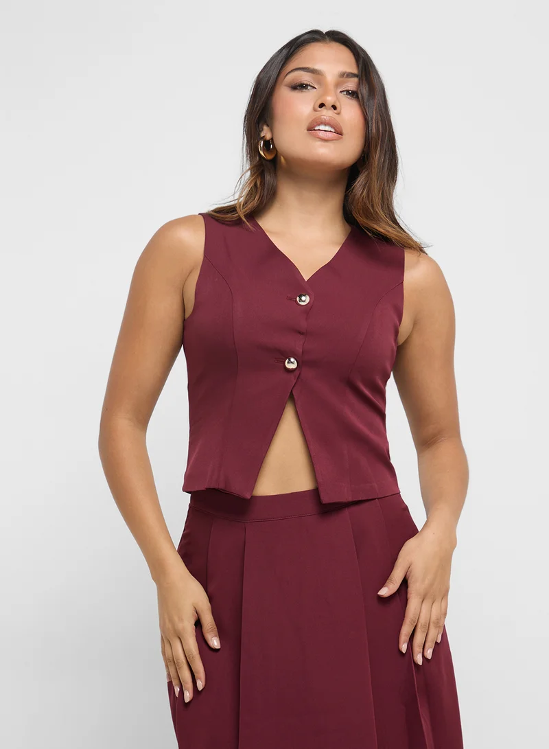 Khizana Blazer Top & Skirt Set