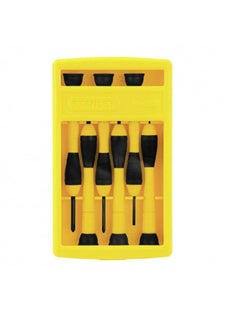 Stanley Stanley Bi-Material Precision Screwdriver 6Pc Set  - Image 1