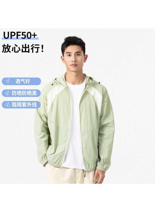 Jeanswest Upf50+ Sun Protection Hoodie For Men & Women - Loose Fit Uv-blocking Summer Outdoor Jacket With Hood - Image 2