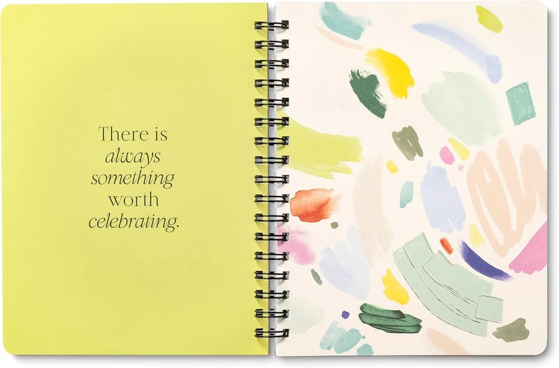Compendium Spiral Notebook - Something Good Is Going to Happen Today. — A Designer Spiral Notebook with 192 Lined Pages, College Ruled, 7.0”W x 9.25”H - Image 4