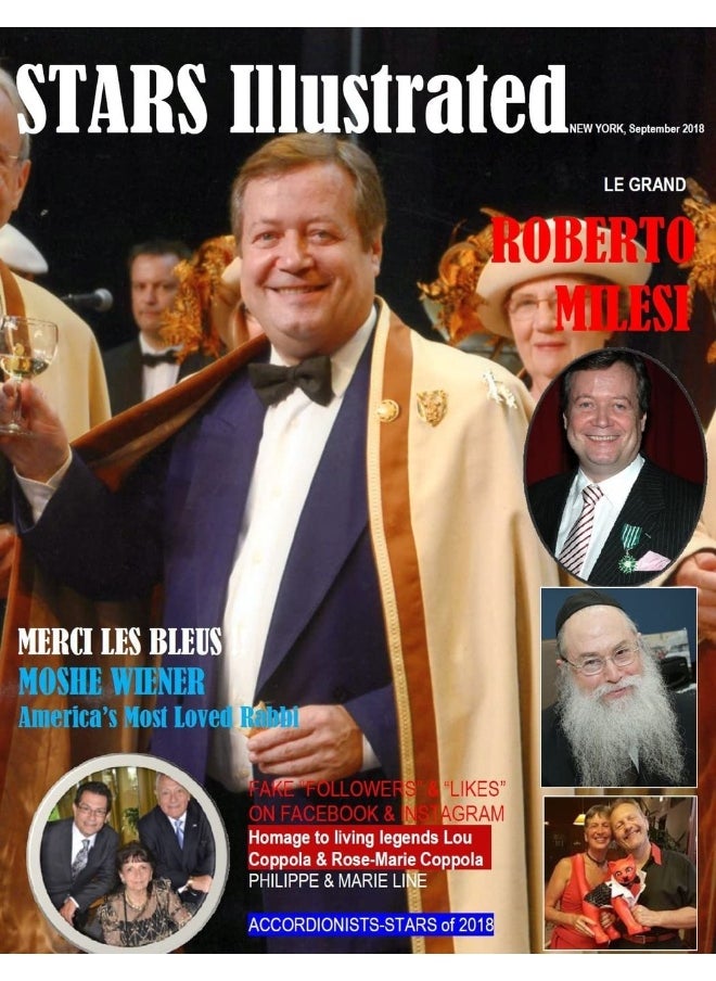 Stars Illustrated Magazine. September 2018. New York.  - Image 1