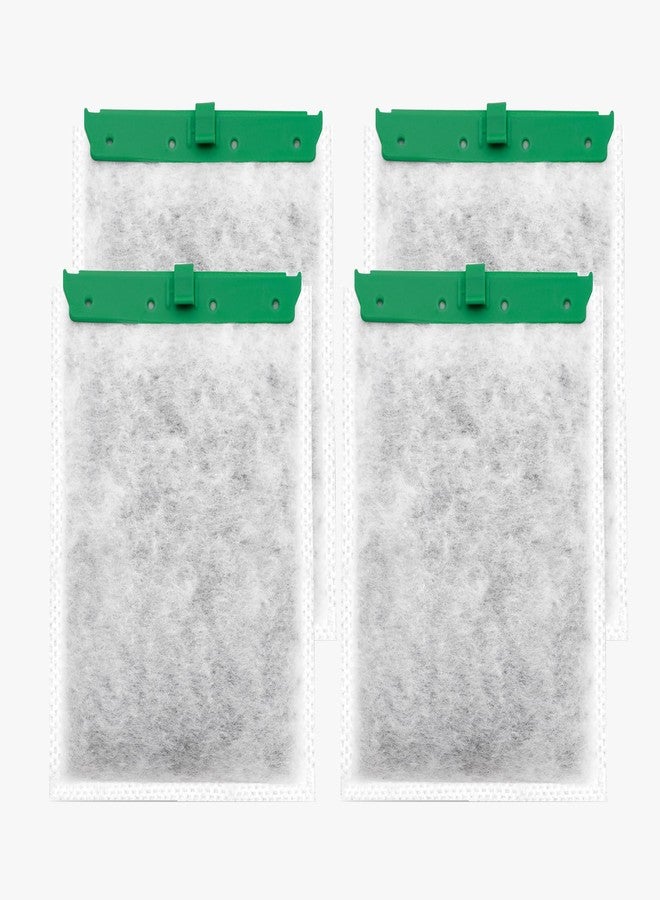 pewyoke Aquarium 4 Pack Medium Filter Cartridges Compatible with Whisper Filters 10i IQ10 PF10 Power Filters - Image 1