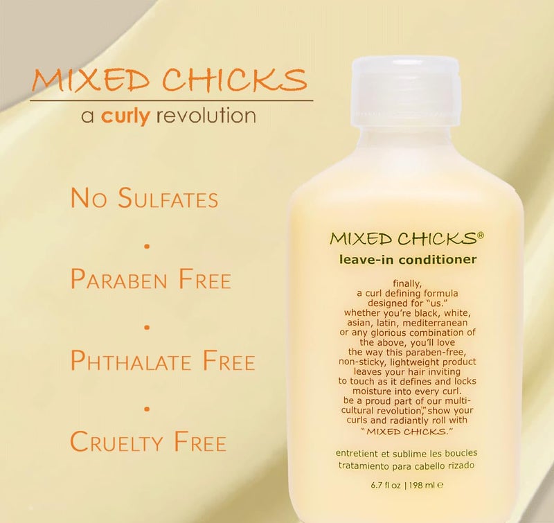 Mixed Chicks Curl Defining & Frizz Eliminating Leave-In Conditioner, 6.7 fl.oz. - Image 5