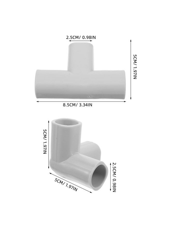 Cabilock 6pcs Playpen Accessories Connectors for Indoor Safety Versatile Pipe Fitting Adapters for Play Areas Easy Installation Configurations - Image 5