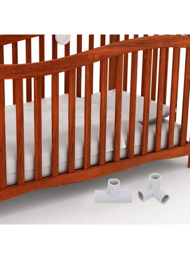 Cabilock 6pcs Playpen Accessories Connectors for Indoor Safety Versatile Pipe Fitting Adapters for Play Areas Easy Installation Configurations - Image 4