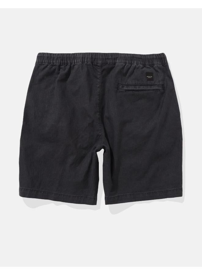 American Eagle AE Flex 8" Lived-In Linen-Blend Trekker Short - Image 2