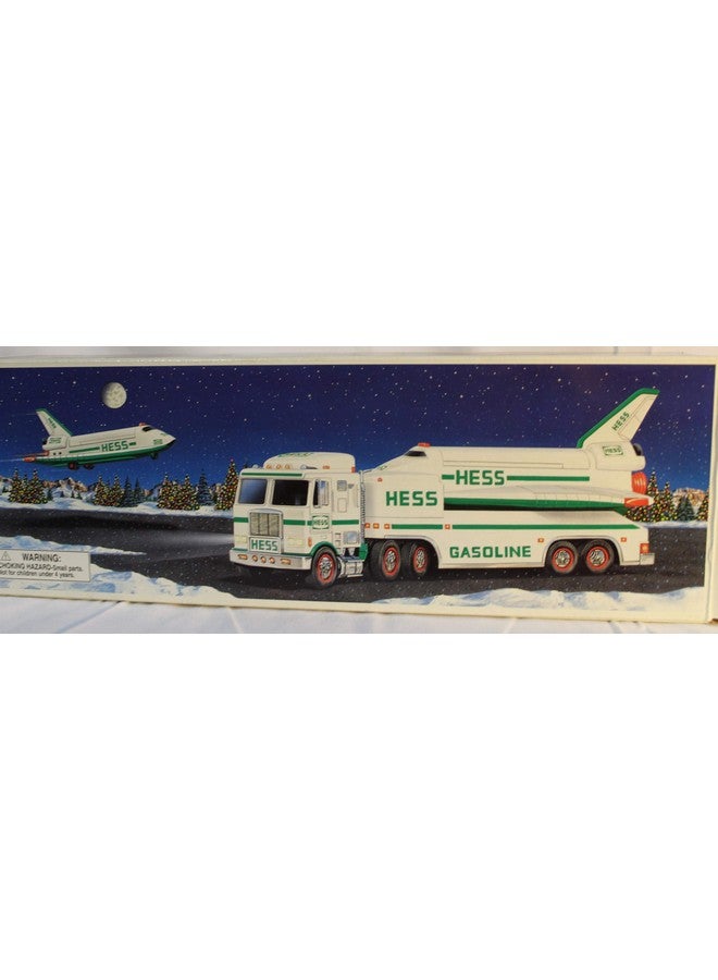 Hess 1999 Truck and Space Shuttle with Satellite - Image 2