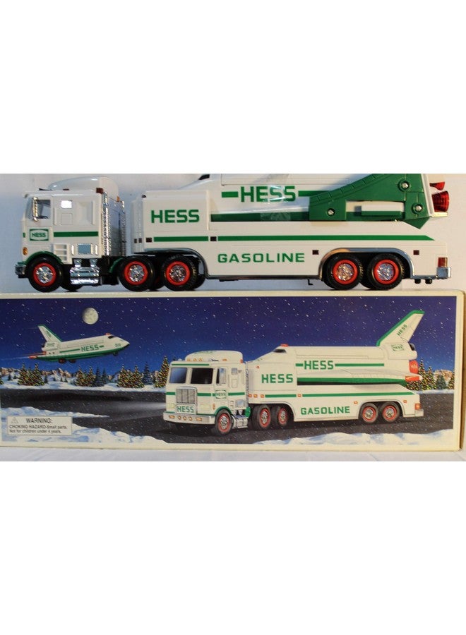 Hess 1999 Truck and Space Shuttle with Satellite - Image 3