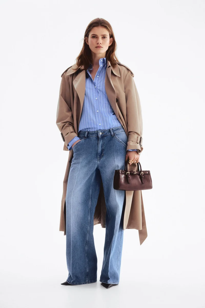H&M Crease-leg jeans