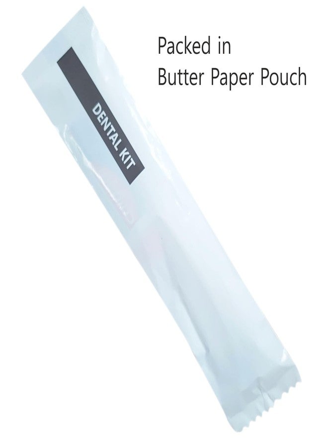 Old Tree طقم الأسنان من شجرة قديمة للفنادق (عبوة من 100) - مجموعة من فرشاة الأسنان ومعجون الأسنان - Image 3