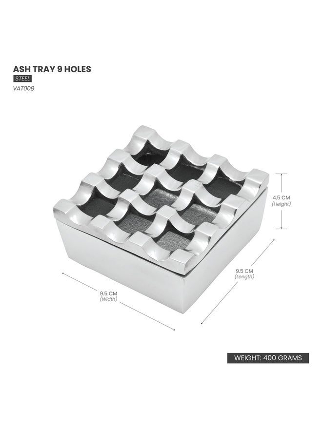 RAJ Square 9 Holes Ashtray - Image 4