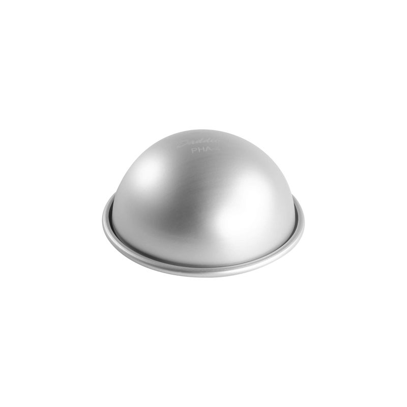 Fat Daddio's 4 Inch x 2 Inch Deep Aluminum Hemisphere Pan - Image 1