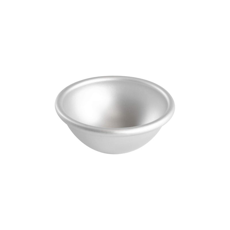 Fat Daddio's 4 Inch x 2 Inch Deep Aluminum Hemisphere Pan - Image 2