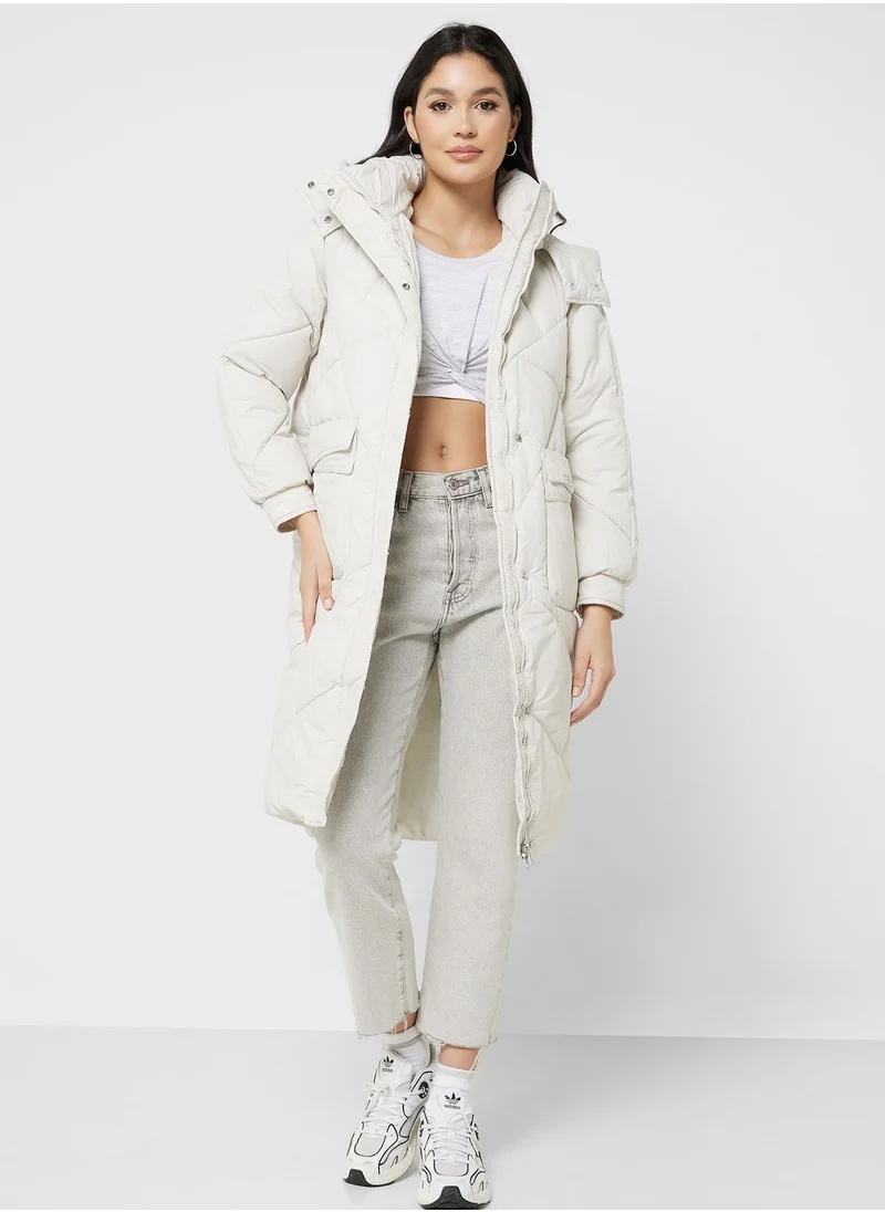 ELLA Longline Padded Jacket