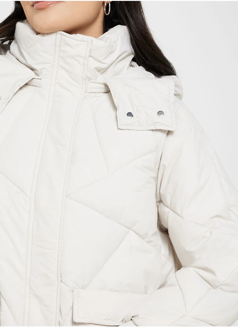 ELLA Longline Padded Jacket