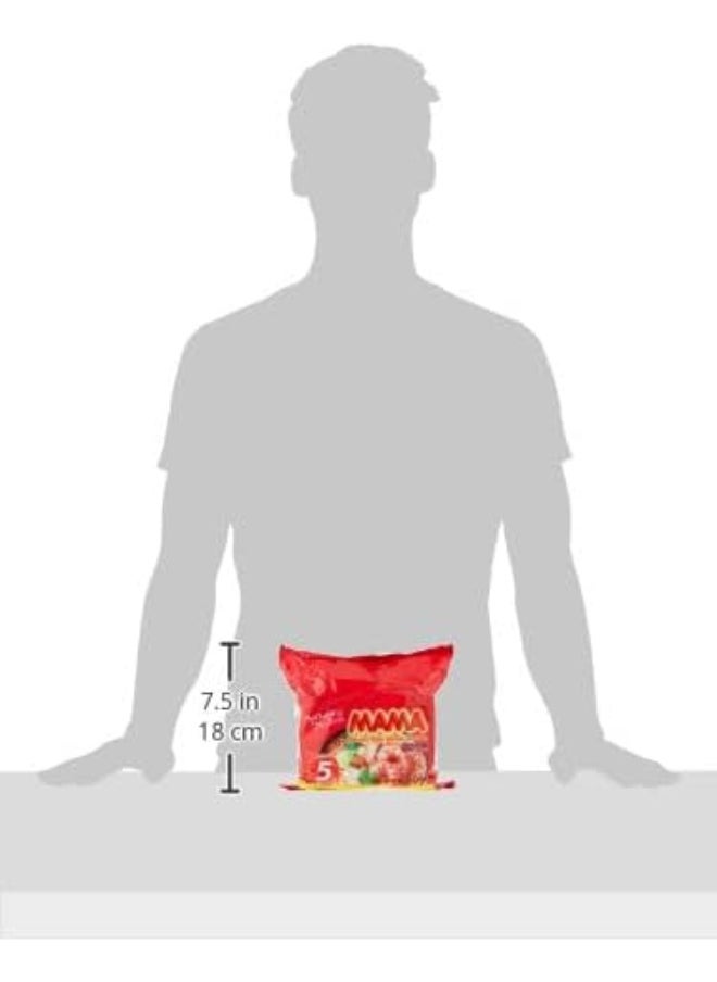 Mama Mama Shrimp Flavour Tom Yum Instant Noodles 60 g 5 Packs  - Image 3