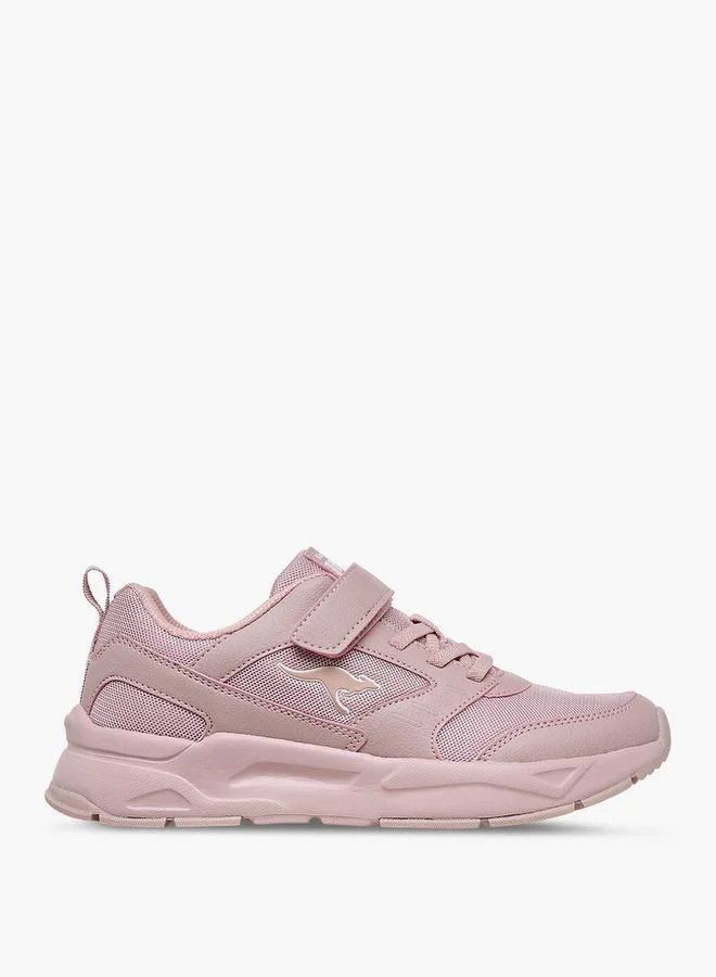 Kangaroos Pink Girls Hook And Loop School Sports Shoes for Women | Best Price UAE